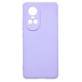 Husa de protectie din silicon pentru OPPO Reno 10, SoftTouch, interior microfibra, Lilac