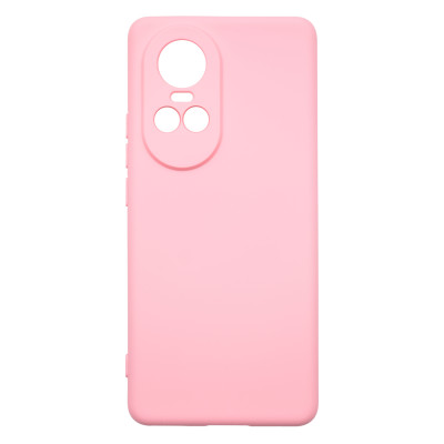 Husa de protectie din silicon pentru OPPO Reno 10 Pro, SoftTouch, interior microfibra, Roz