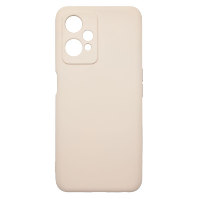 Husa de protectie din silicon pentru OnePlus CE 2 Lite, SoftTouch, interior microfibra, Bej