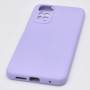 Husa de protectie din silicon pentru Redmi Note 11, SoftTouch, interior microfibra, Lilac