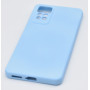 Husa de protectie din silicon pentru Redmi Note 11 Pro, SoftTouch, interior microfibra, Albastru deschis