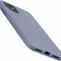 Husa pentru iPhone 11 Pro, ultra slim, silk, interior din catifea, protectie camera, protectie ecran, Mov