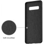 Husa de protectie pentru s10, ultra slim, din silicon Negru, interior din microfibra silk touch