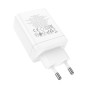 Incarcator Retea USB Type-C HOCO N33, Quick Charge, 35W, 2 X USB Tip-C, 1 X USB-A, Alb