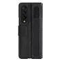 Husa Protectie Nillkin Aoge Leather Series pentru Samsung Galaxy Z Fold4, Negru