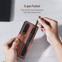 Husa Protectie Nillkin Aoge Leather Series pentru Samsung Galaxy Z Fold4, Negru