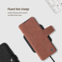 Husa Protectie Nillkin Aoge Leather Series pentru Samsung Galaxy Z Fold5, Maro