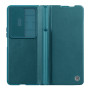 Husa Protectie Nillkin Qin Series Piele Ecologica pentru Samsung Galaxy Z Fold5, Verde