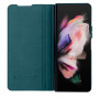 Husa Protectie Nillkin Qin Series Piele Ecologica pentru Samsung Galaxy Z Fold5, Verde