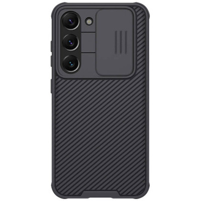 Husa Protectie Nillkin Camshield Pro Series pentru Samsung Galaxy S23, Negru