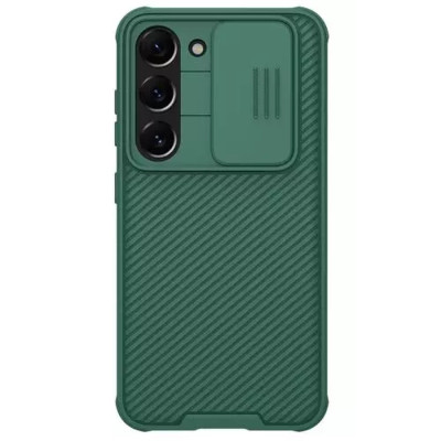 Husa Protectie Nillkin Camshield Pro Series pentru Samsung Galaxy S23, Verde