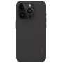 Husa Protectie Nillkin Super Frosted Shield Series pentru iPhone 15, Negru