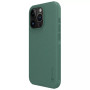 Husa Protectie Nillkin Super Frosted Shield Series pentru iPhone 15, Verde inchis