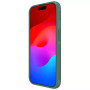 Husa Protectie Nillkin Super Frosted Shield Series pentru iPhone 15 Pro Max, Verde inchis