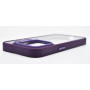 Husa Protectie din Policarbonat cu stativ si protectie camere, pentru iPhone 11, Violet