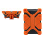 Husa Bumper Silicon Universal Tableta  8,9 - 12 inch  Portocaliu-Orange