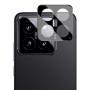 Folie protectie Full Camera Glass Techsuit pentru Xiaomi 14, Negru