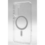 Husa de protectie tip MagSafe pentru Samsung Galaxy S24, Transparent