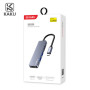 KAKU GELANG SERIES Type-C 5 in 1 multifunctional USB 3.0docking station Support SD / TF si rezolutie 4k