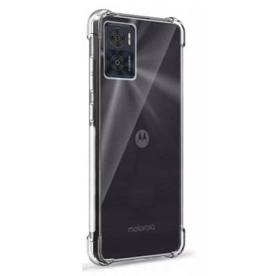 Husa de protectie din Silicon pentru Motorola Moto E22 / E22i, Transparent