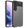 Husa de protectie din Silicon Carbon Autofocus pentru Samsung Galaxy S24 Plus Negru