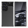 Husa de protectie din Silicon Carbon Autofocus pentru Samsung Galaxy S24 Ultra Negru