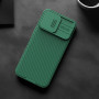 Husa Protectie Nillkin Camshield Pro Series pentru iPhone 15, Verde