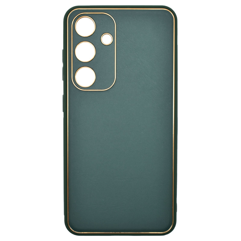 Husa Eleganta Verde inchis Samsung Galaxy S24 z7