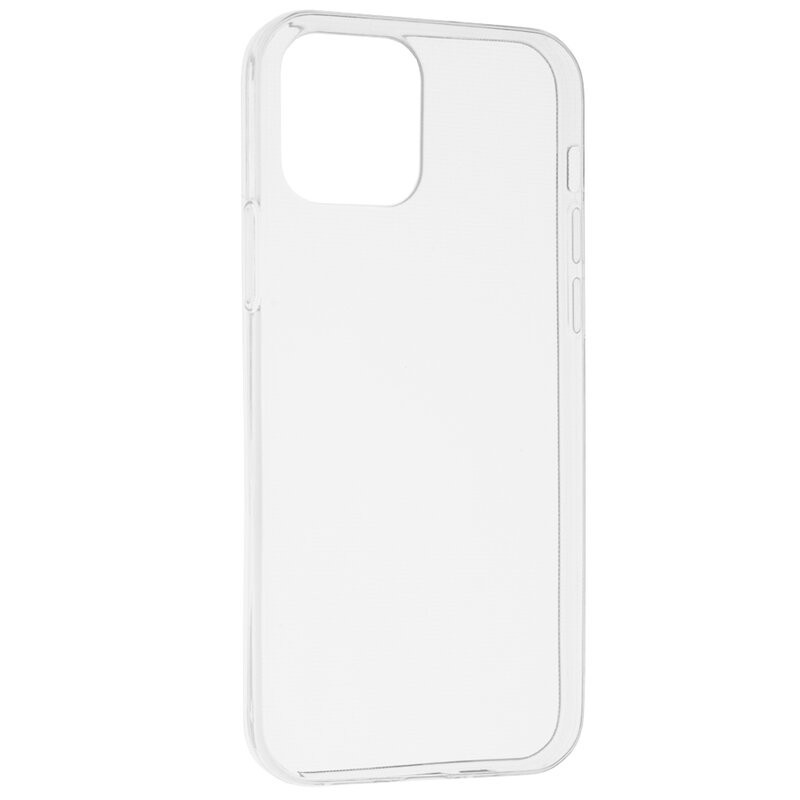 Husa Spate Transparenta Apple iPhone 12 Pro Max qi