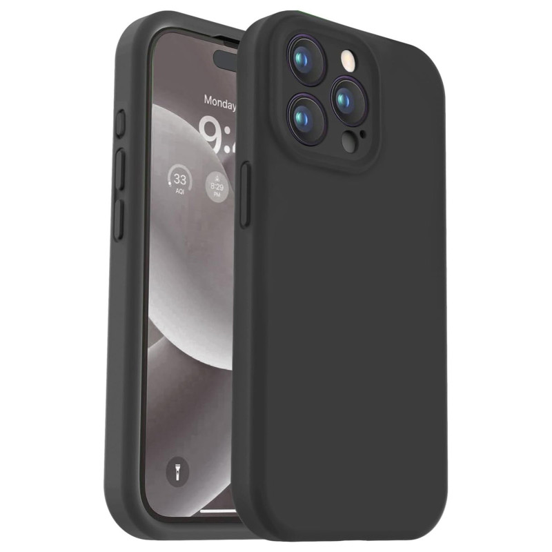 Husa SoftTouch Negru Apple iPhone 7 2st