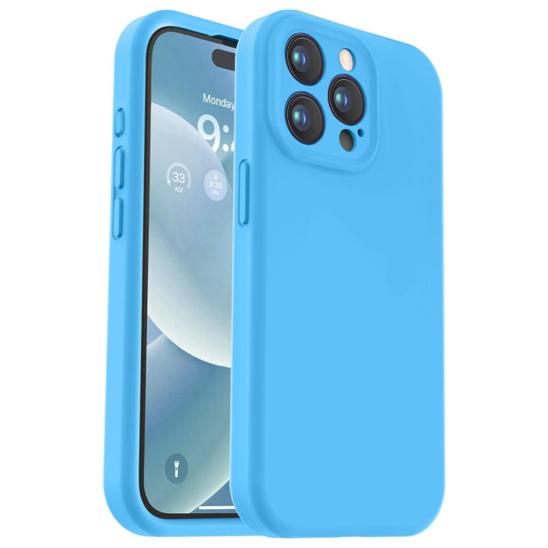 Husa SoftTouch Albastru deschis Apple iPhone XR 2um