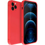 Husa de protectie din silicon pentru Apple iPhone XR, SoftTouch, interior microfibra, Rosu