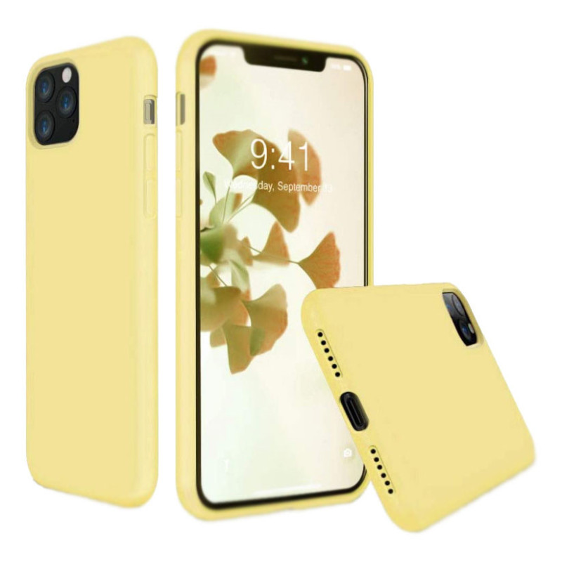 Husa Silk Touck Galben Apple iPhone 11 Pro Max pq