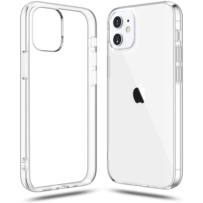 Husa de protectie din silicon Transparenta pentru iPhone 12 mini