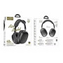 Casti Wireless Hoco W35 Air Light, Bluetooth 5.3, Over the Ear, Negru