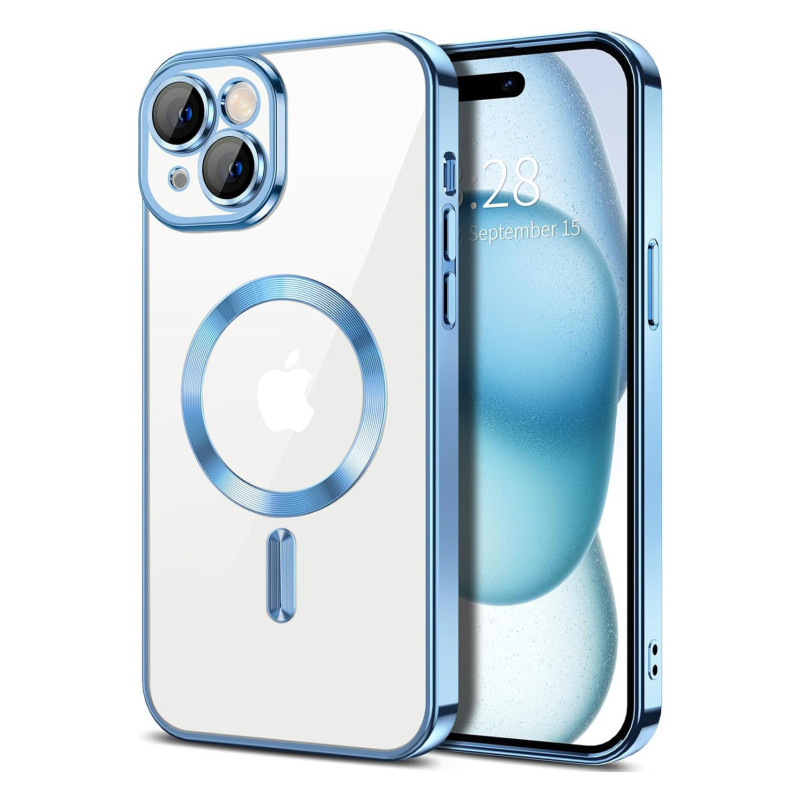 Husa Protectie Totala Albastru Apple iPhone 15 3rr