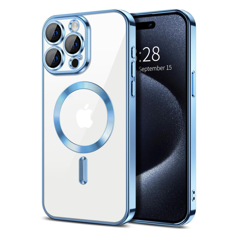 Husa Protectie Totala Albastru Apple iPhone 15 Pro 3s5