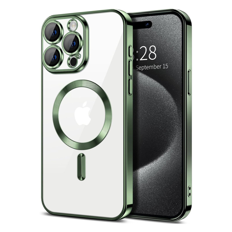 Husa Protectie Totala Verde Apple iPhone 15 Pro 3s8