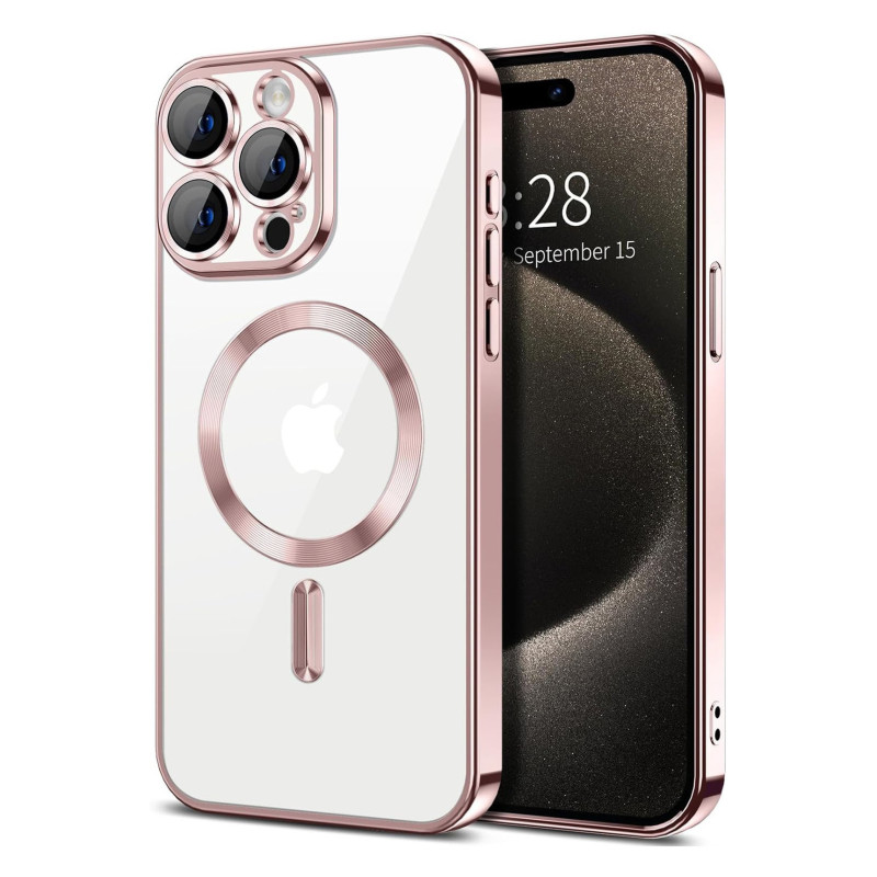 Husa Protectie Totala Rose Apple iPhone 15 Pro 3s9