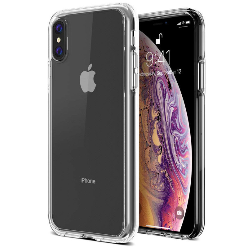 Husa Spate Transparenta Apple iPhone X ue