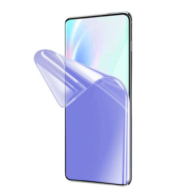 Folie Protectie din Silicon Transparent Anti-Blue Light full screen pentru Samsung Galaxy J3 (2017)