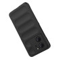 Husa Wave din Silicon compatibila Xiaomi 13T / 13T Pro Anti-Shock, Negru