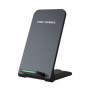 Incarcator Wireless Fast Charge Stand 15W, Negru