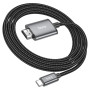 Adaptor HDMI Hoco UA27 cu conector USB-C, Gri