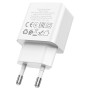 Incarcator Retea Hoco C106A 10.5W 2.1A QC3.0 USB-A, Alb