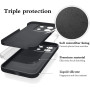 Husa de protectie din Silicon cu Microfibra la interior compatibila Redmi Note 13 5G, Negru