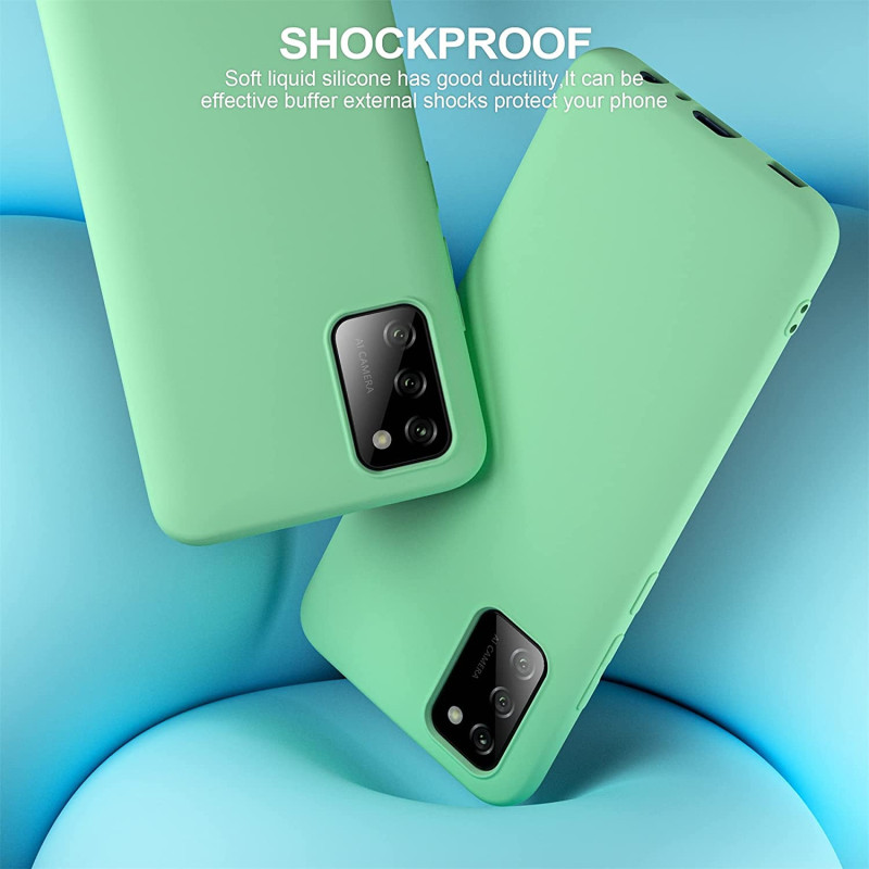 Husa Silk Touck Verde Samsung Galaxy A02s w4