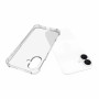 Husa de protectie din Silicon Shockproof pentru Apple iPhone 16, Transparent