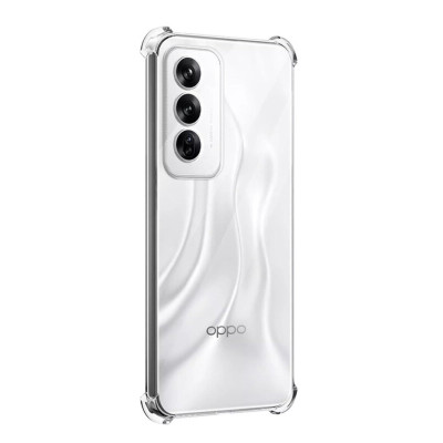 Husa de protectie din Silicon Shockproof pentru Oppo A80 5G, Transparent