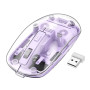 Mouse Wireless Hoco GM29 Cristal 1600 DPI - Mov